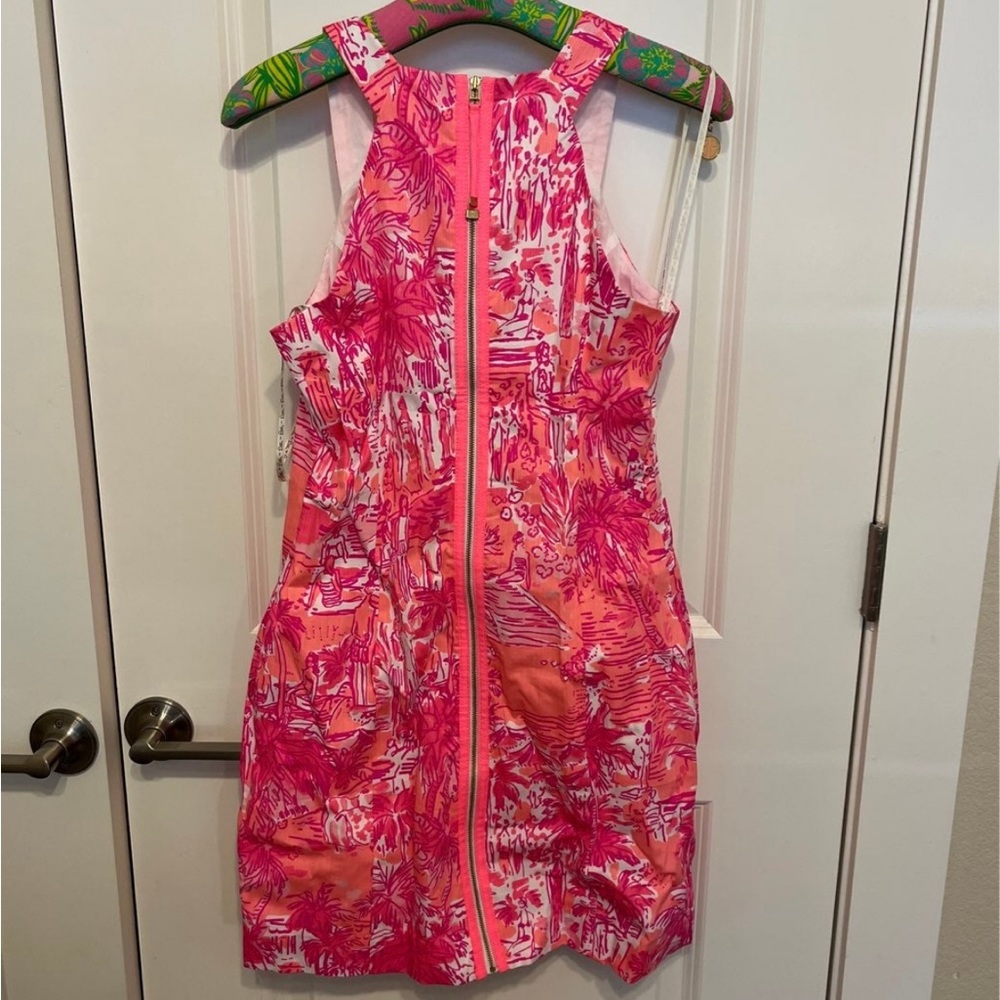 LILLY PULITZER Simone Shift Sz 2 NWT Rule Breakers - Picture 2 of 7